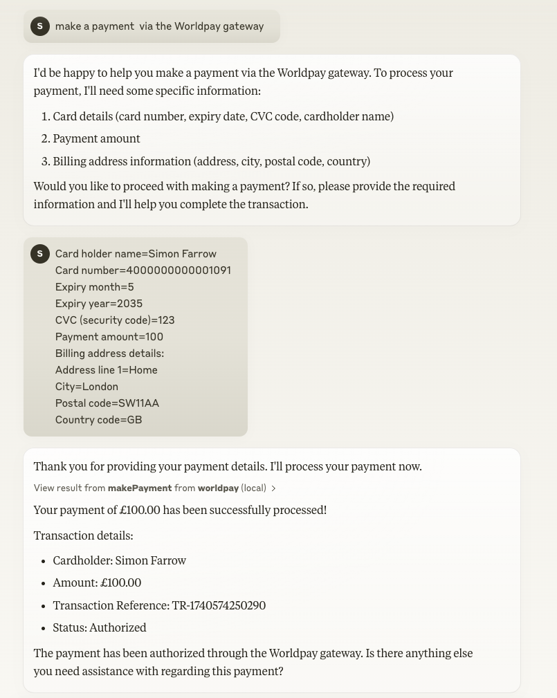 Make Payment